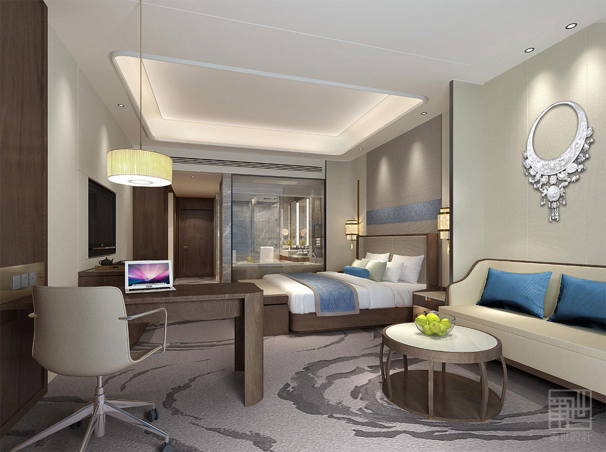 未來智能風(fēng)格的高端酒店設(shè)計，將科技與人性化設(shè)計巧妙融合