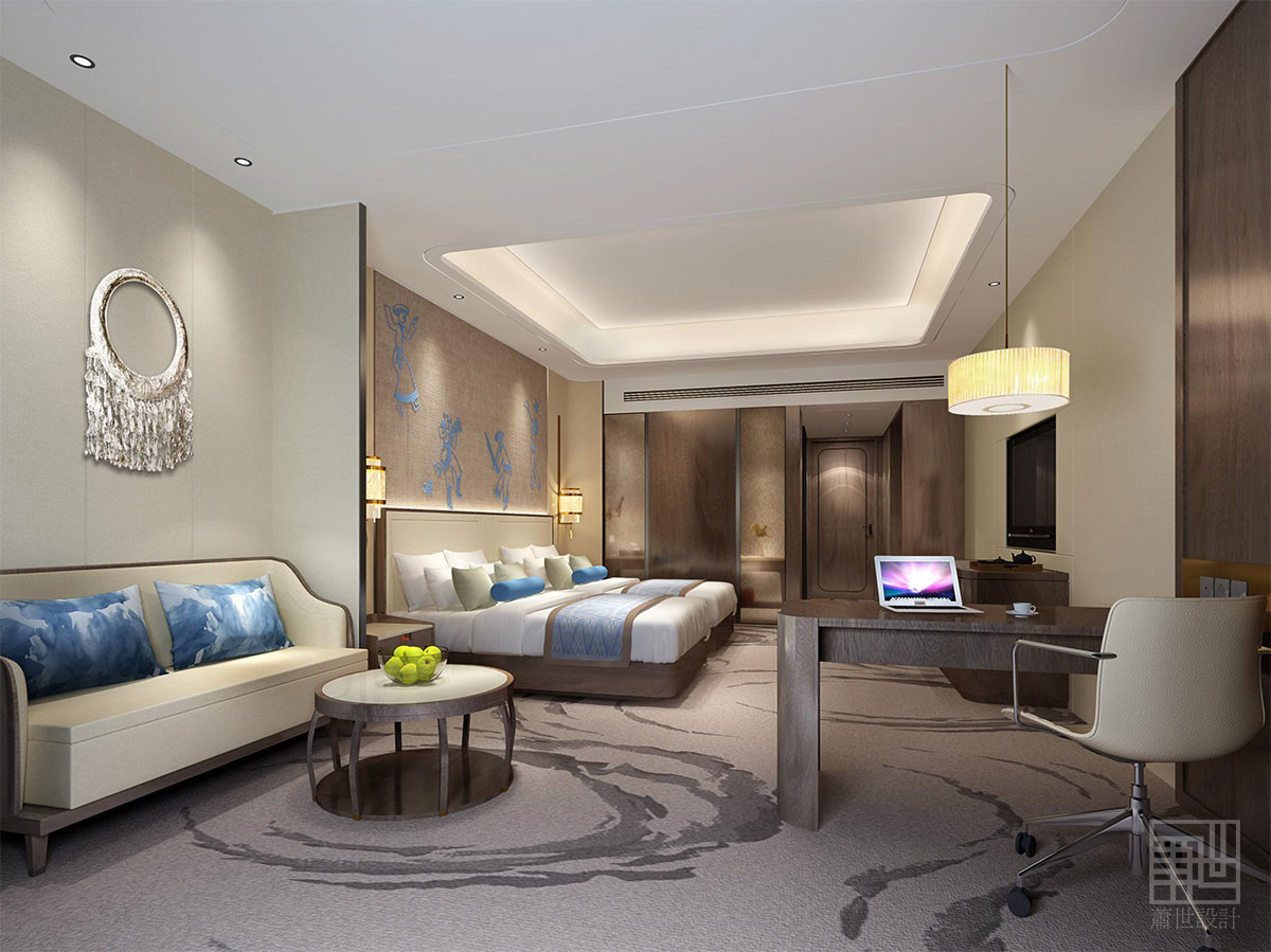 未來智能風(fēng)格的高端酒店設(shè)計，將科技與人性化設(shè)計巧妙融合