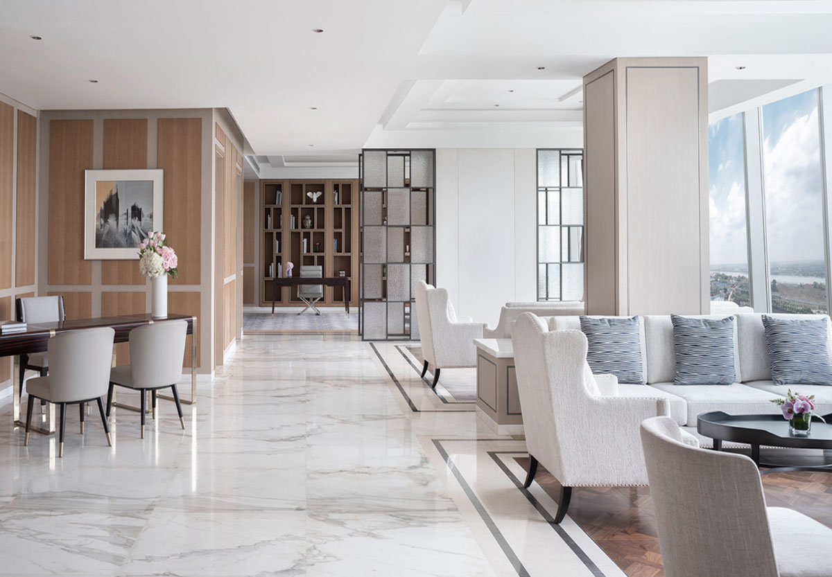 未來(lái)智能風(fēng)格的高端酒店設(shè)計(jì)，將科技與人性化設(shè)計(jì)巧妙融合