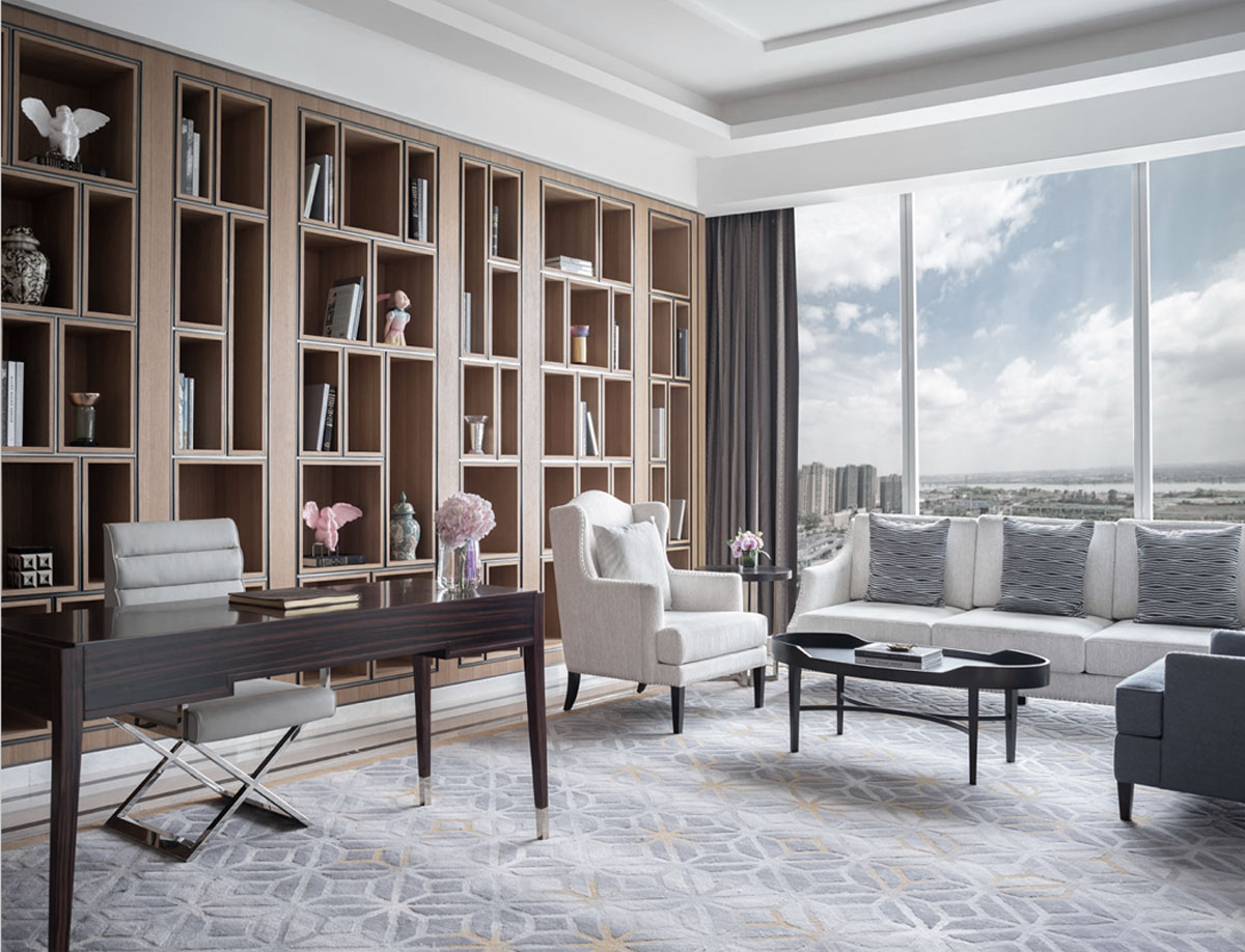 未來(lái)智能風(fēng)格的高端酒店設(shè)計(jì)，將科技與人性化設(shè)計(jì)巧妙融合